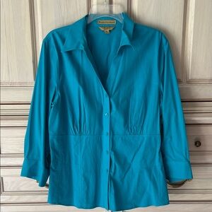 Alex Marie Stretch Poplin Blouse